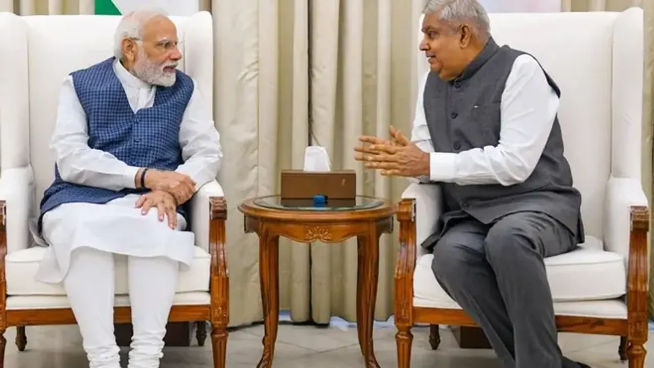 PM Modi Visits AIIMS, Inquires About VP Jagdeep Dhankhar's Health
