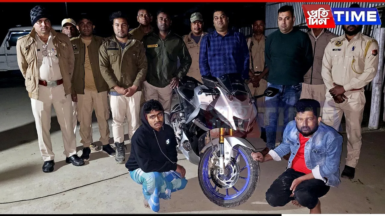 Rider Noni's Stolen Bike Recovered in Assam's Fakirganj; 2 Arrested