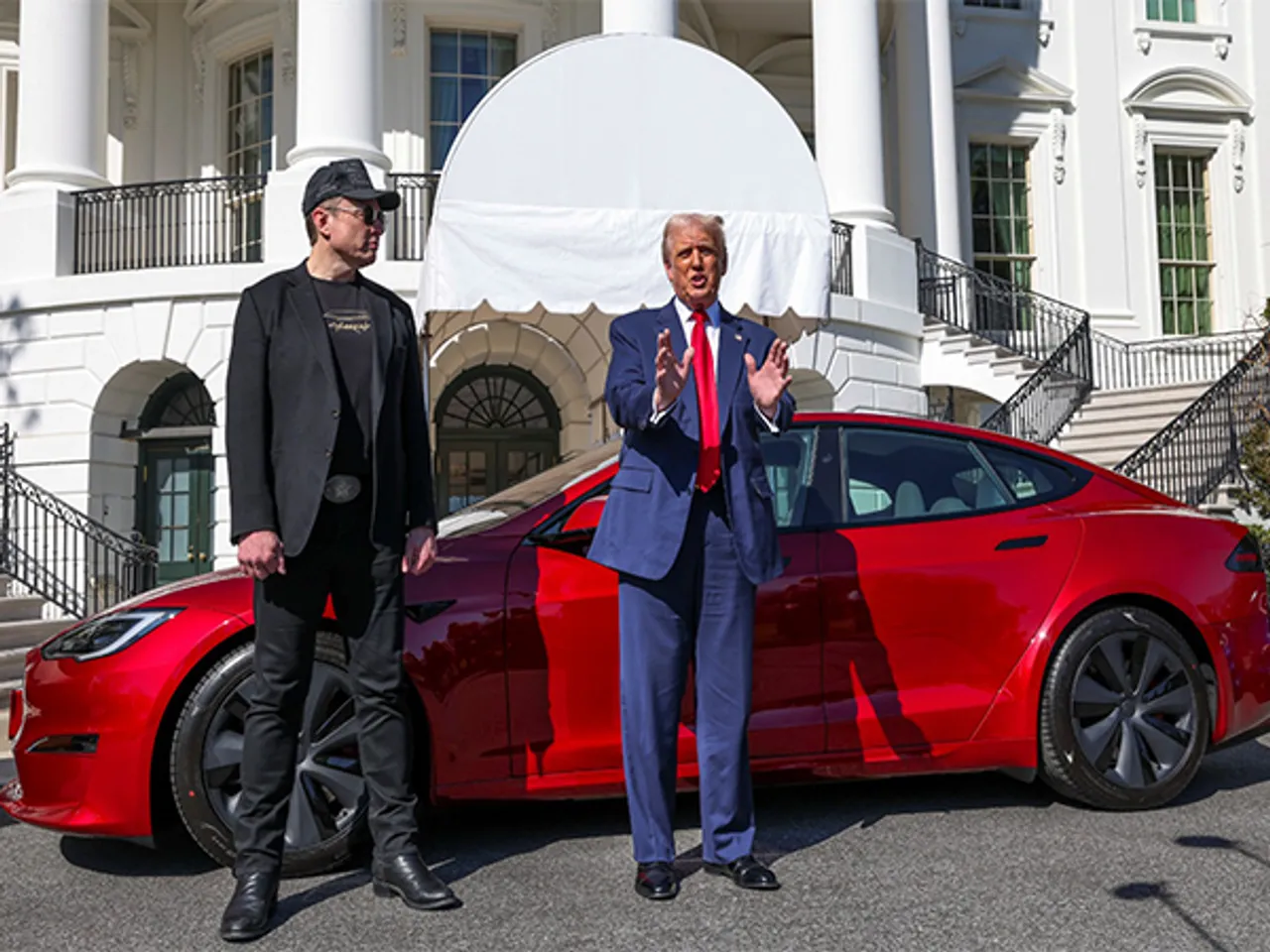 Trump buys Tesla