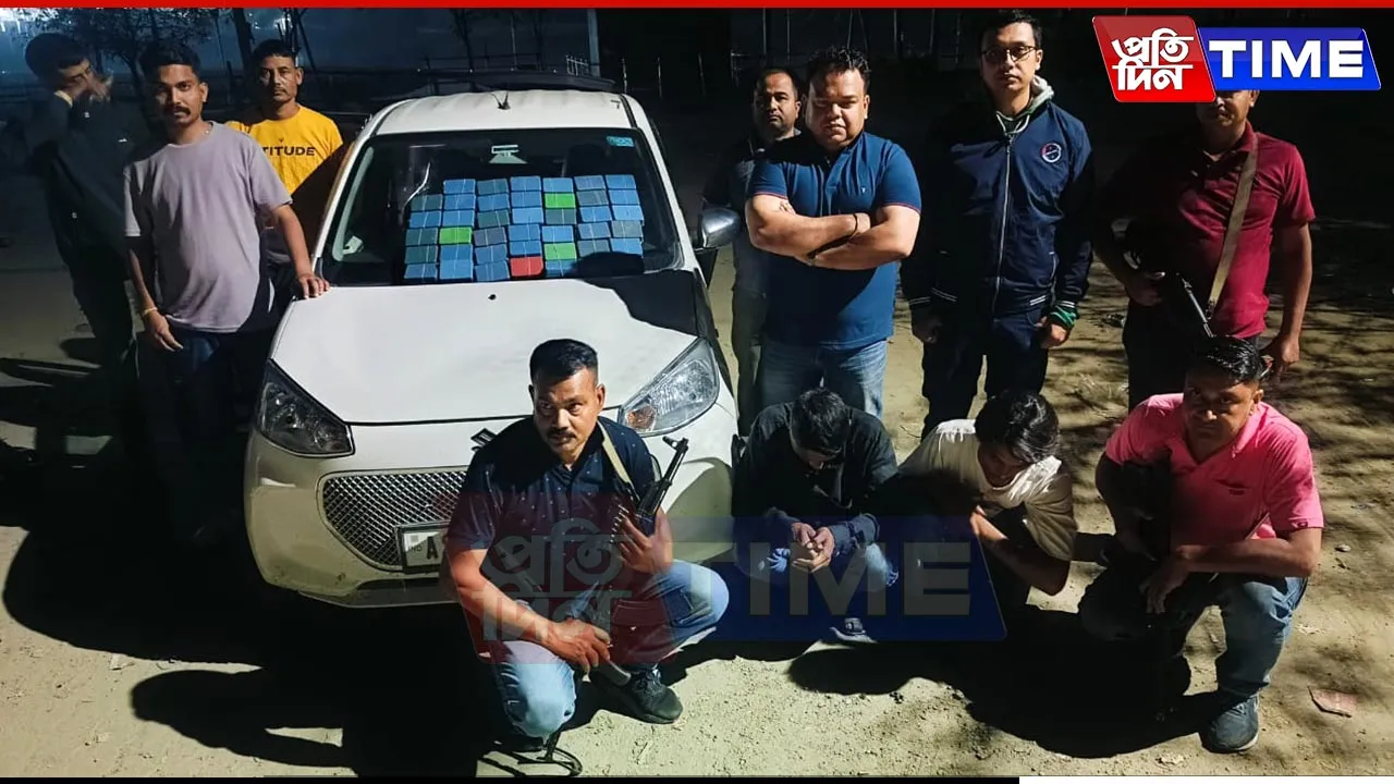 STF Assam Seize Heroin Worth Rs 4 Cr in Guwahati, Two Arrested