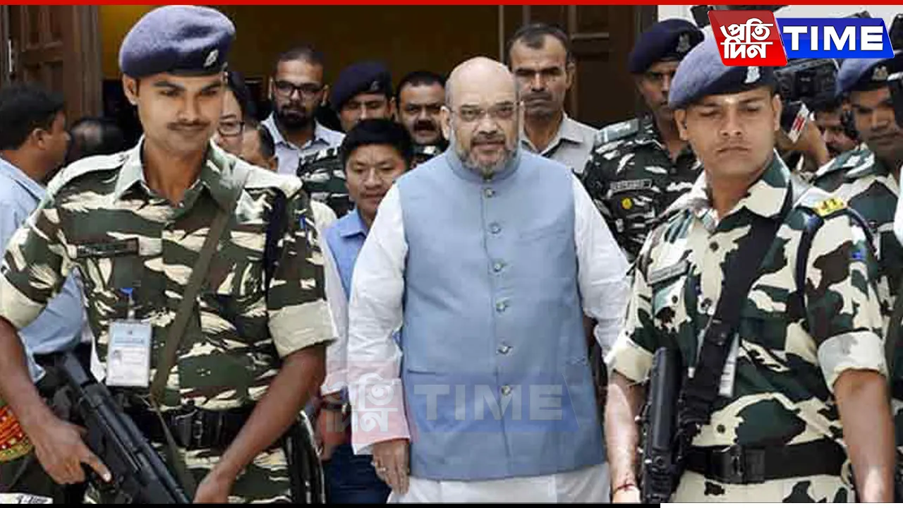 Security Tightened in Guwahati Ahead of Union Home Minister Amit Shah’s Visit