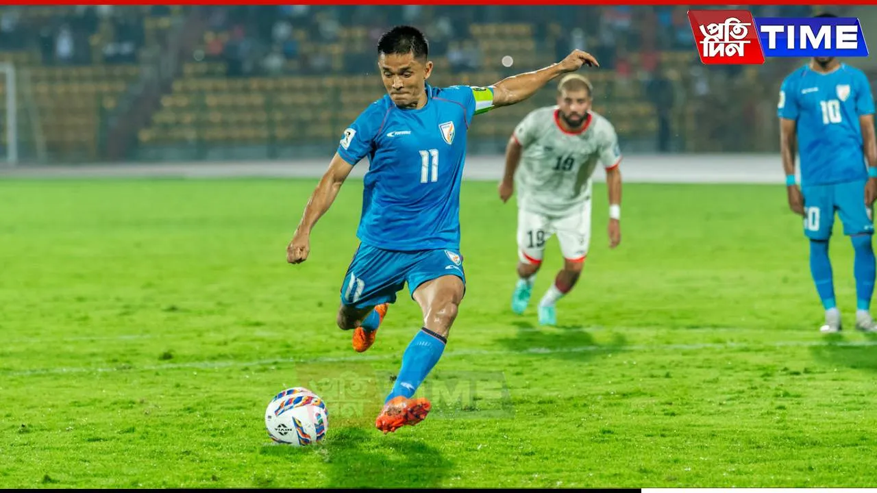 Sunil Chhetri Returns as India Takes on Maldives in Shillong