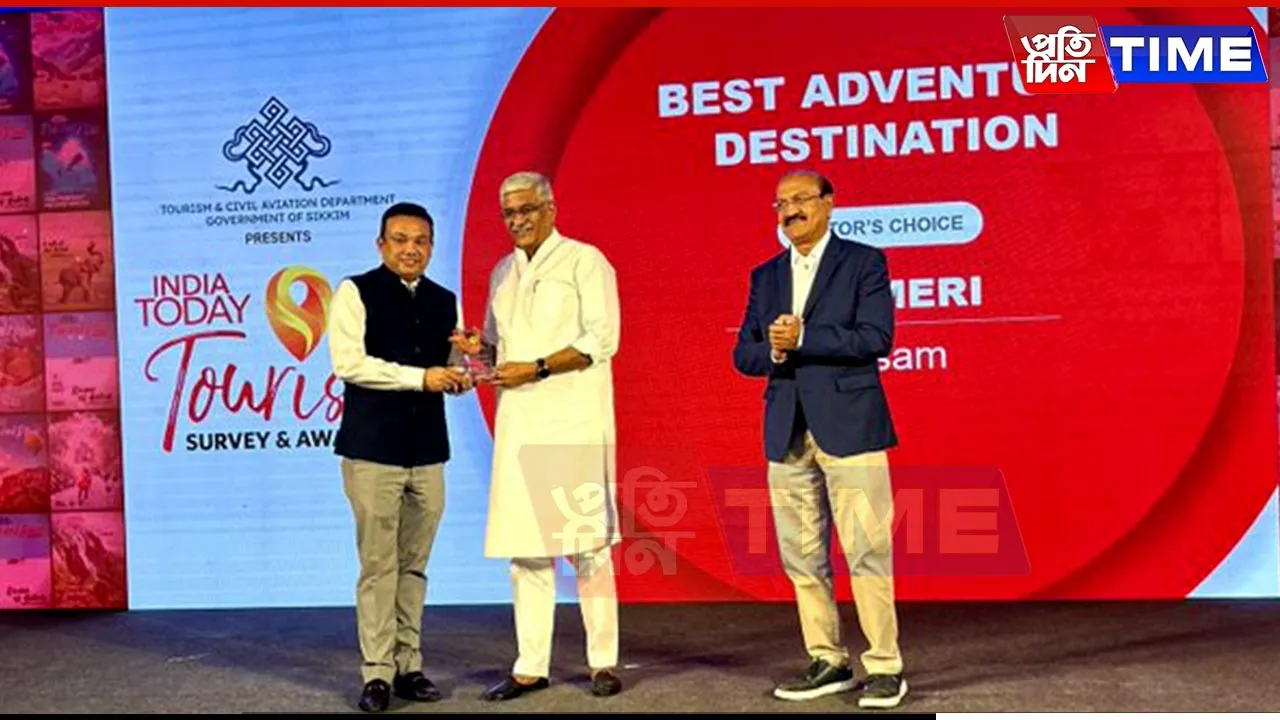 Assam’s Nameri Named Top Adventure Destination at India Today Awards