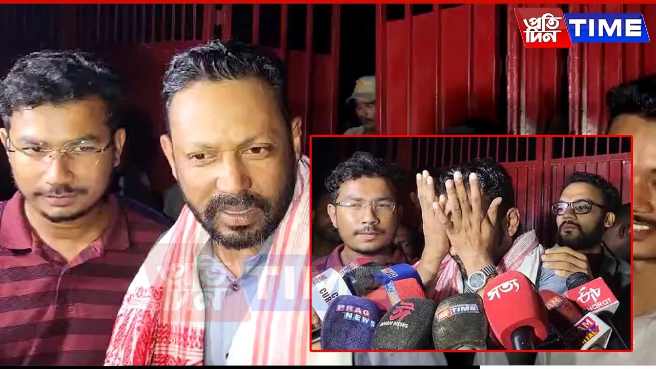 Journalist Dilwar Hussain Mazumdar Released from Jail, Breaks Down in Tears