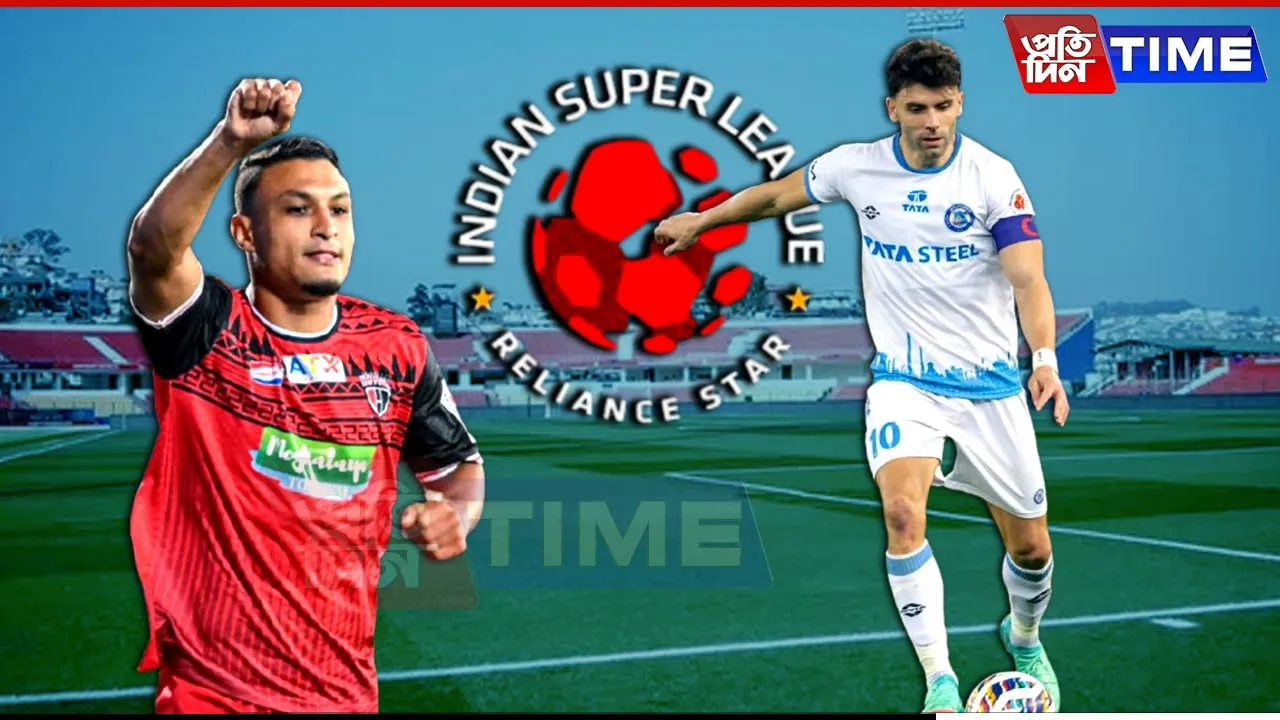 All Eyes on Shillong as NorthEast United & Jamshedpur FC Fight for Semis