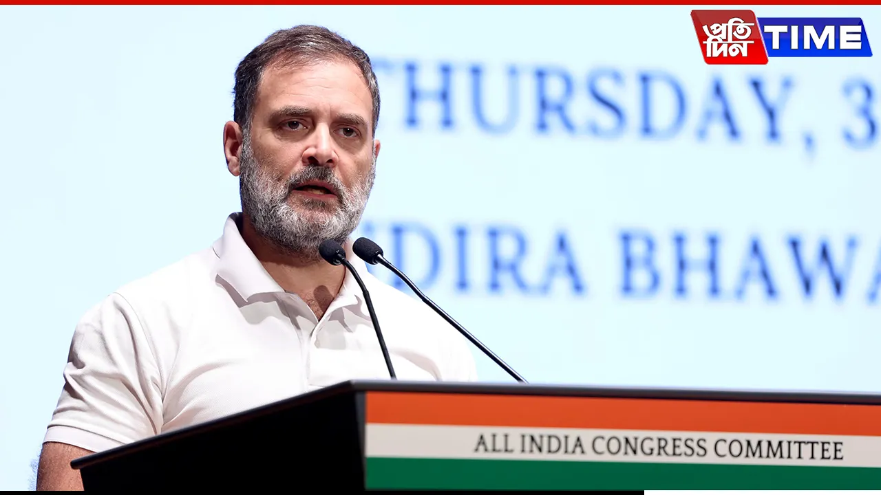 Rahul Gandhi Slams Govt Over Chinese Occupation, US Tariffs