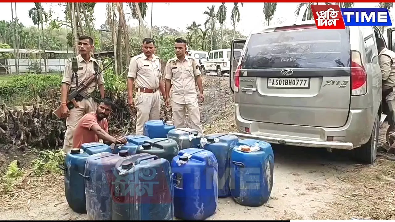 Assam: Cops Seize 650 Litres of Illicit Fuel in Kajalgaon, One Held