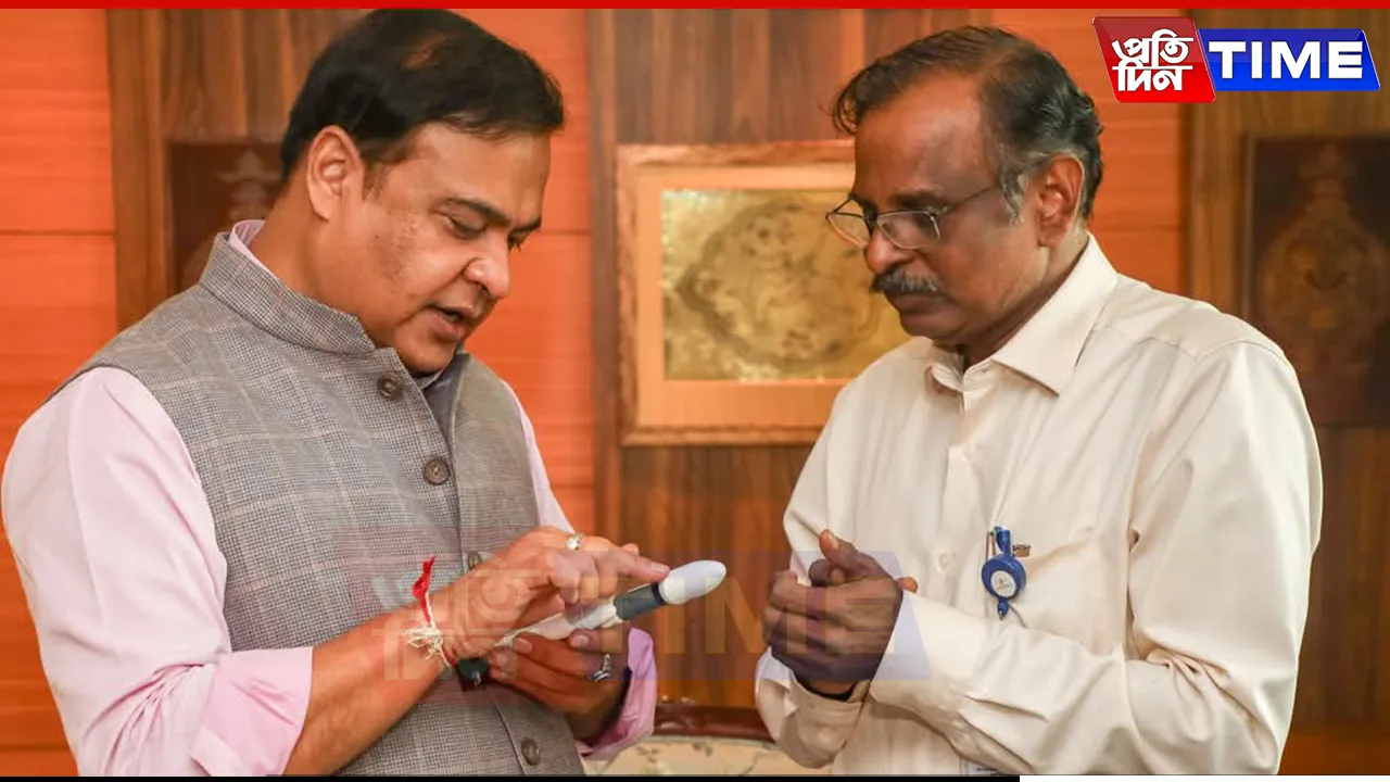CM Sarma, ISRO Chief Discuss Assam’s Own Satellite Mission