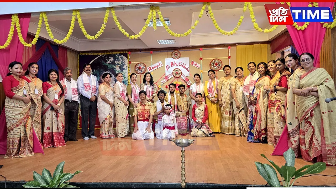 Chinmaya Mission Organizes Pre-Bihu Celebration