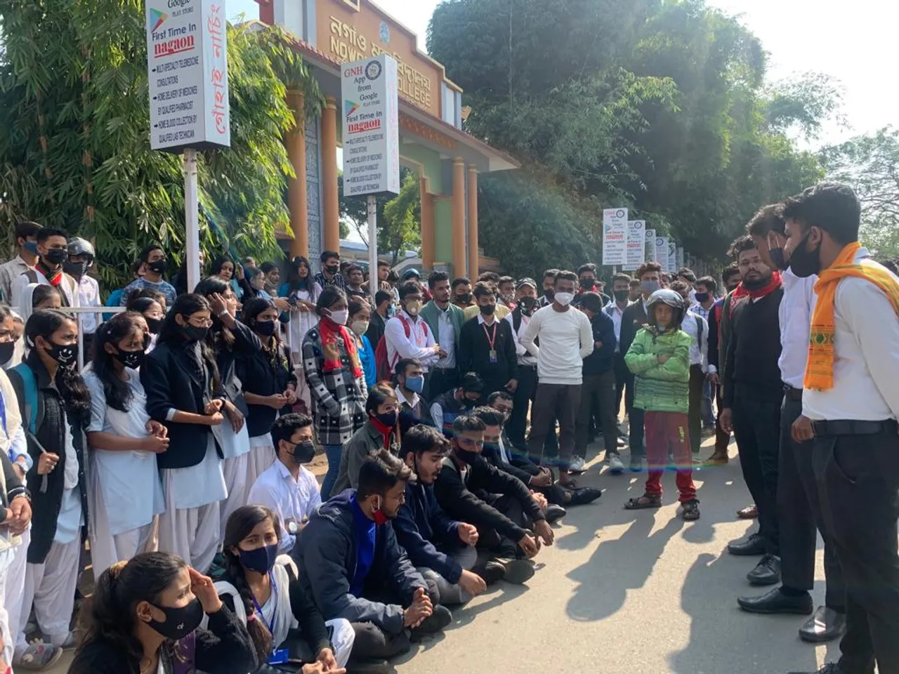 Nagaon Police Firing:  Students Union Demands Arrest of SI Pradip Baniya