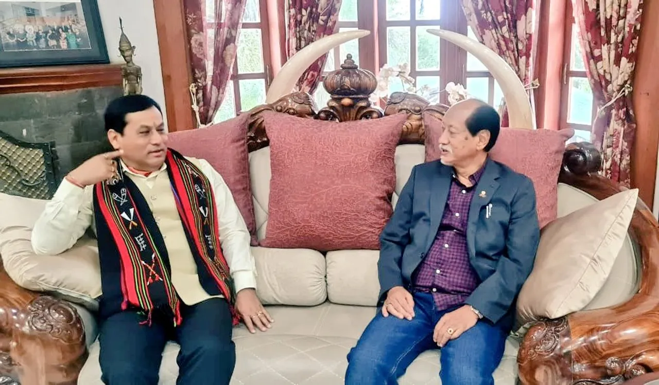 Union Minister Sonowal On Nagaland Visit