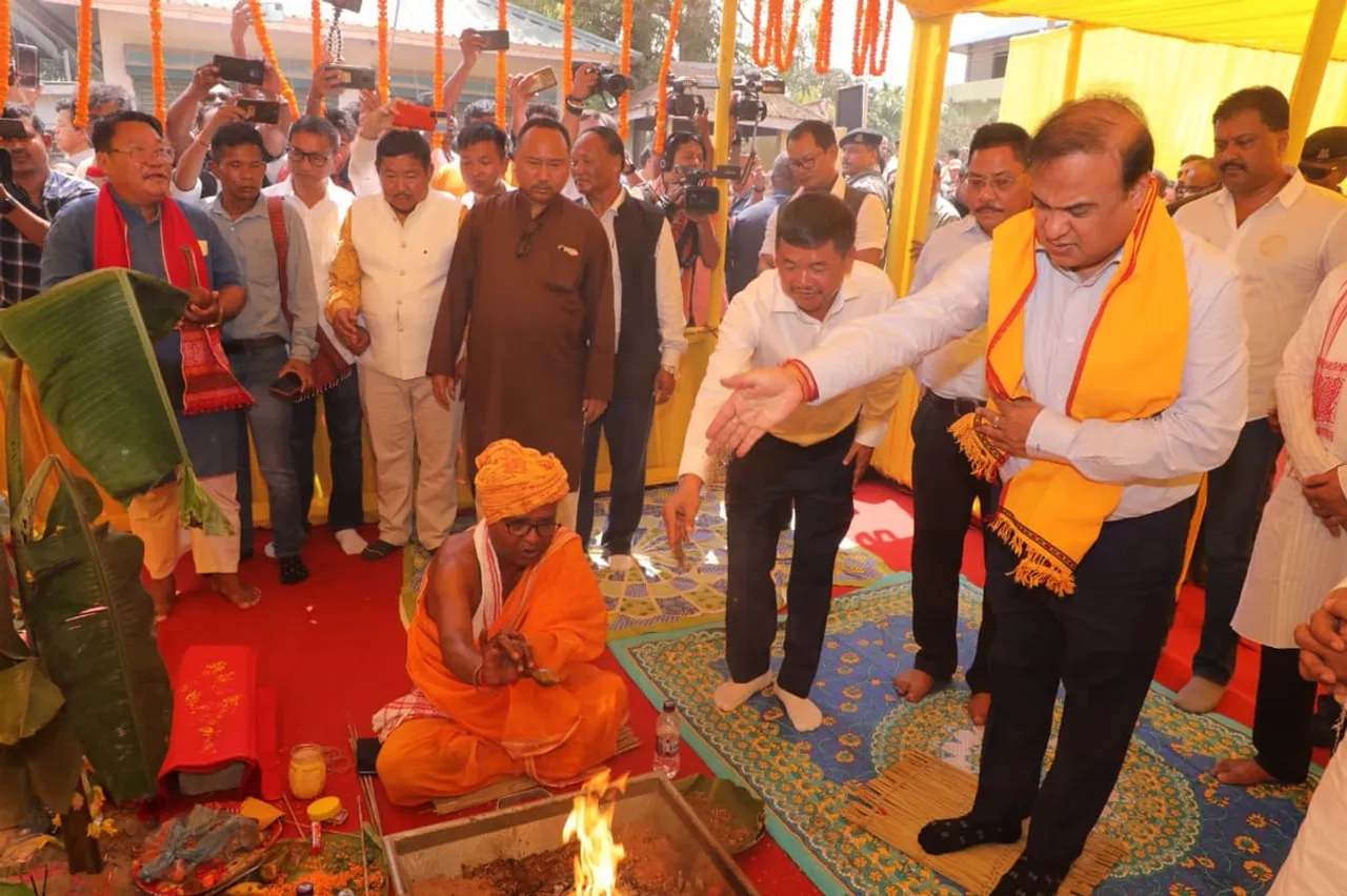 Assam: 4-Lane Flyover to be built in Diphu, CM takes part in ‘Bhumi Puja’