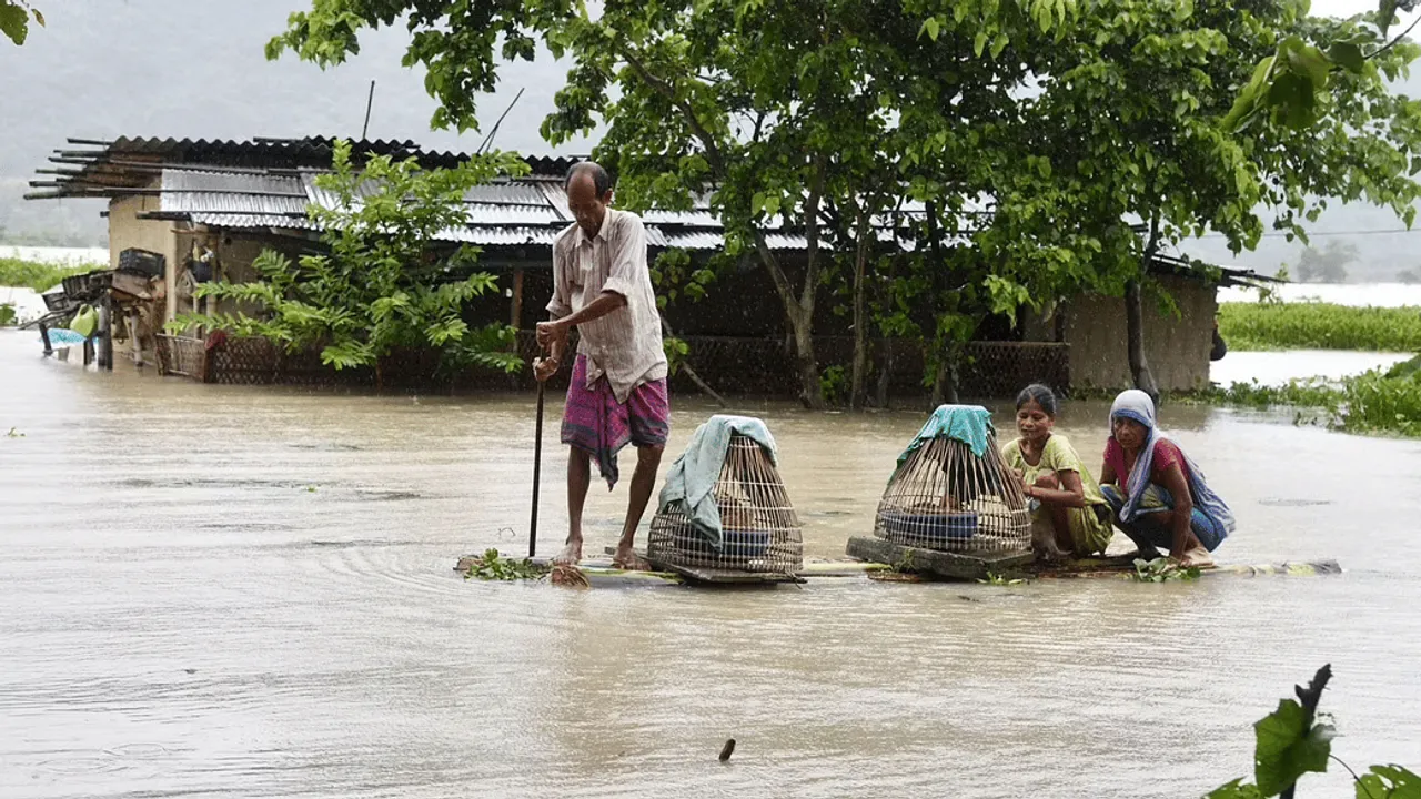 Assam Floods: Over 6 Lakh People Affected Across 27 Districts