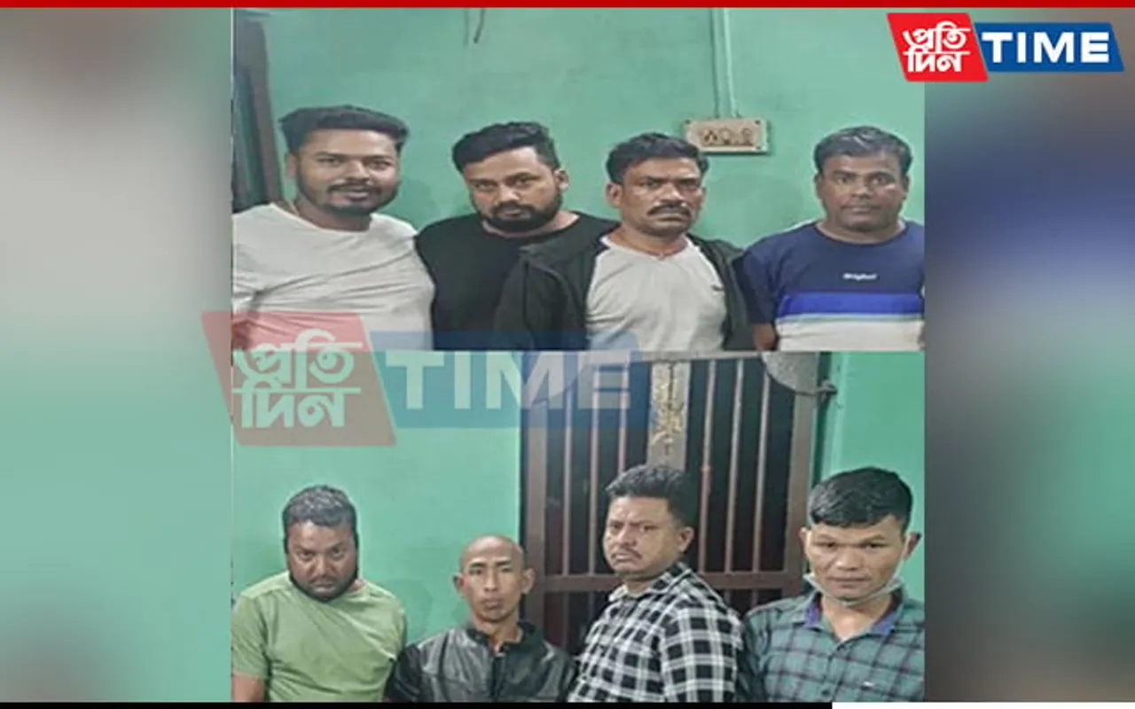 Assam: Gang Of Car-Lifters Busted, 8 Held