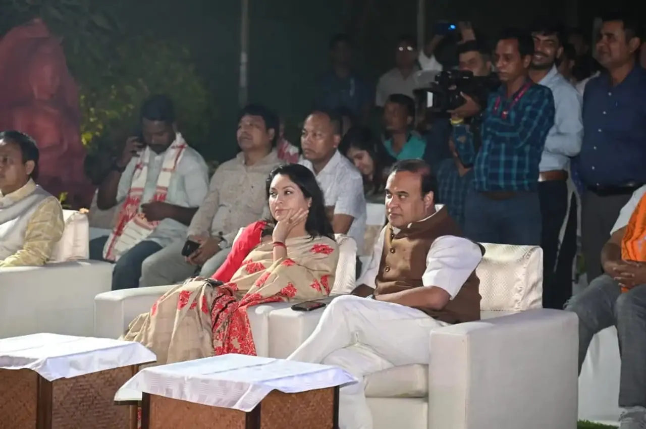 Assam CM Sarma Takes Part In Rongali Bihu Celebrations