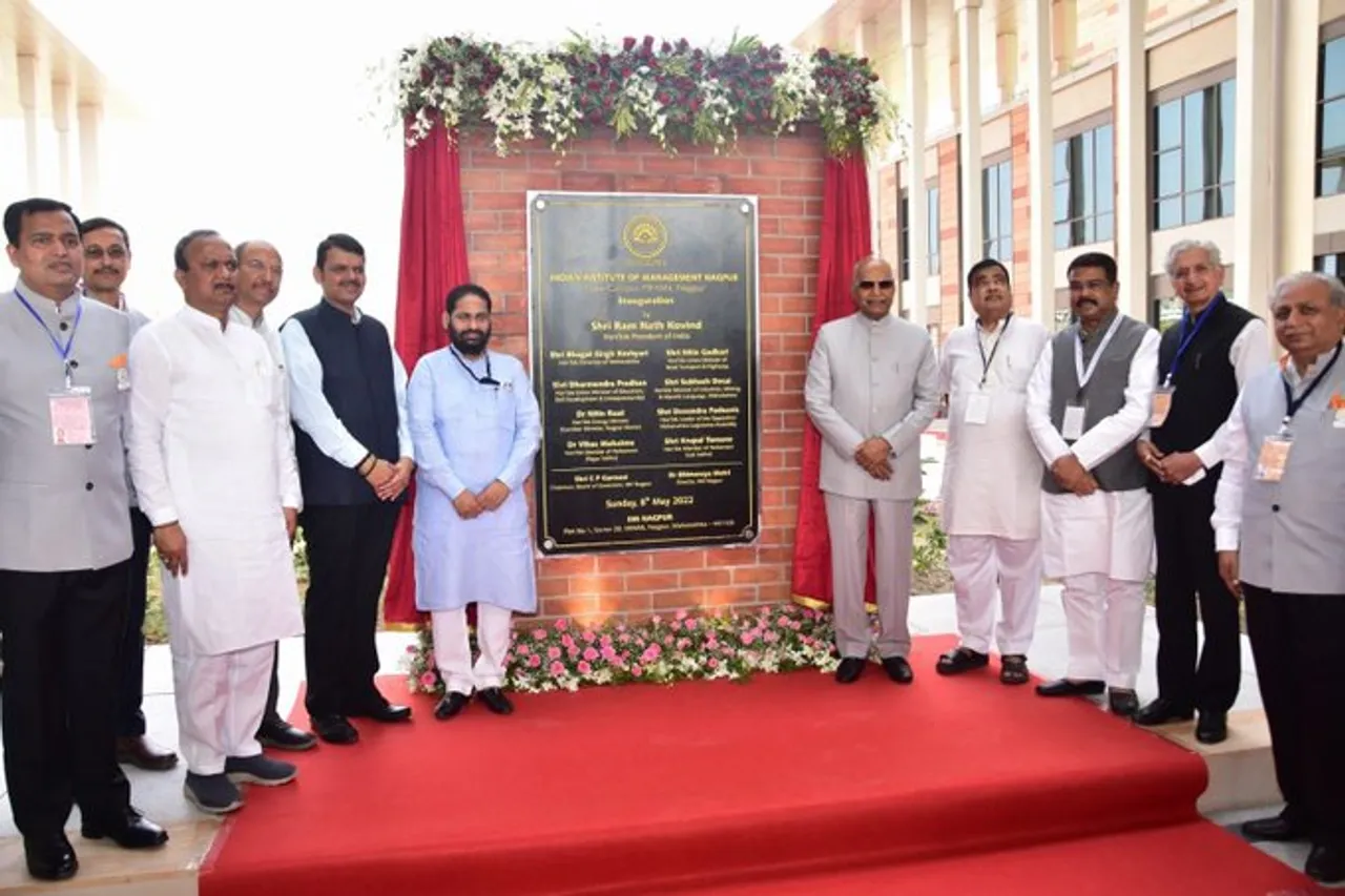 President Kovind Inaugurates New Campus of IIM Nagpur