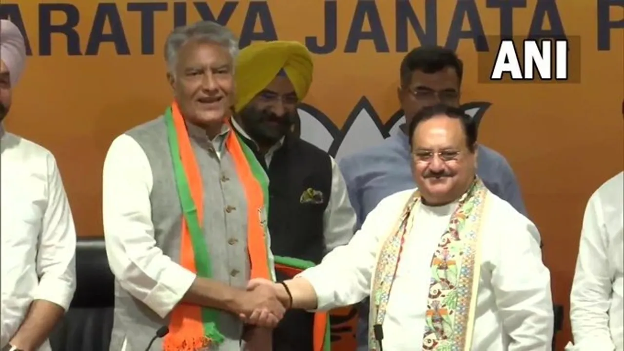 Former Punjab Congress Chief Sunil Jakhar Joins BJP