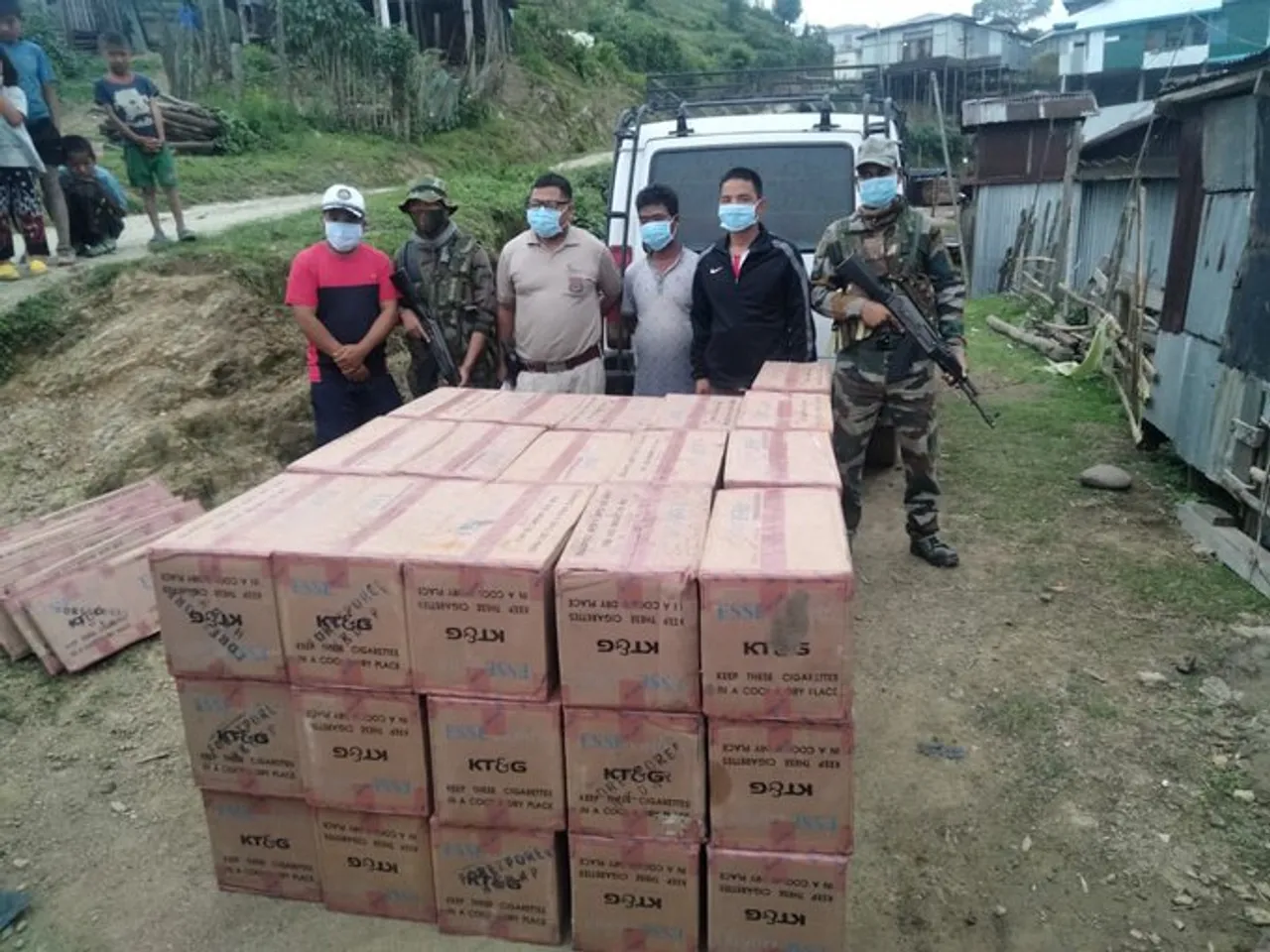 Mizoram: Foreign Cigarettes Worth Rs 2.34 Crores Seized