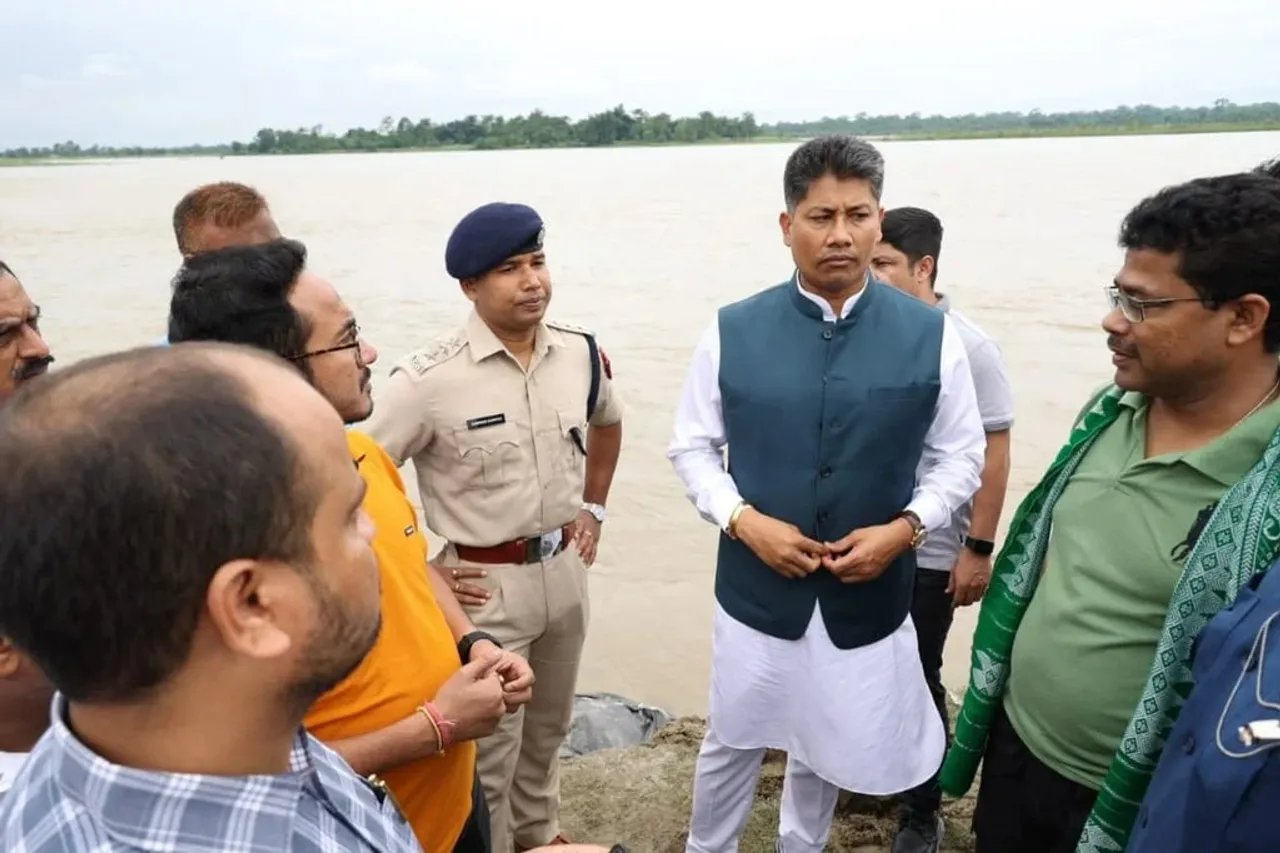 Assam: Pijush Hazarika Assures WRD Pouring All Efforts To Prevent Erosion