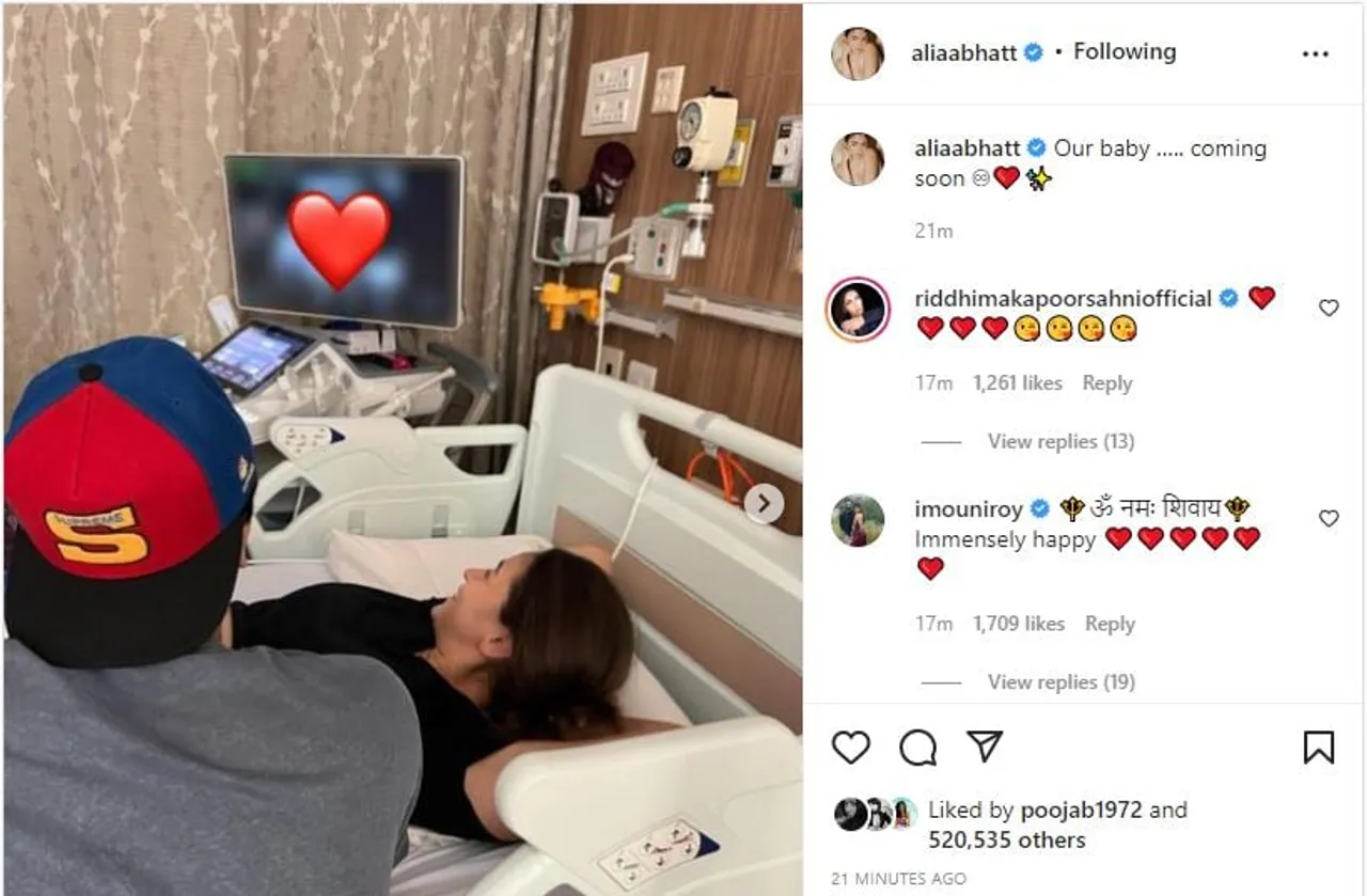 "Our Baby Coming Soon": Alia Bhatt-Ranbir Kapoor Expecting First Child