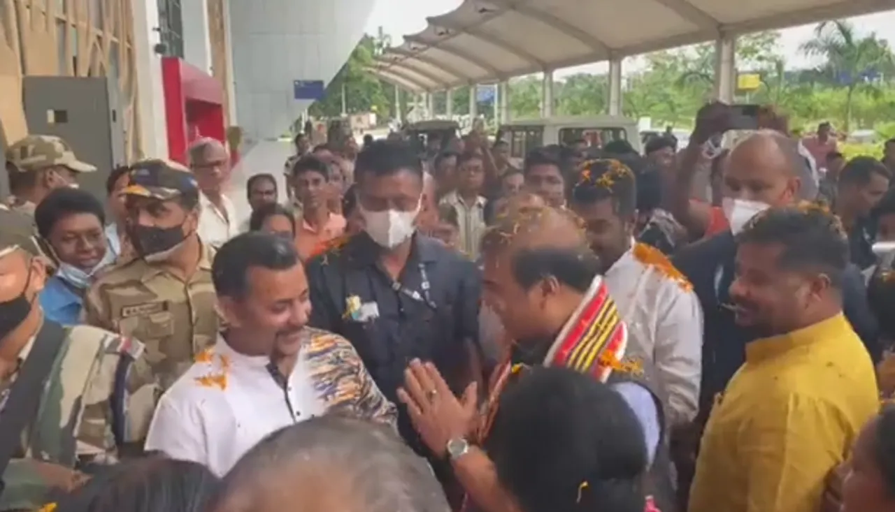 Assam CM Visits Tripura Ahead of By-Polls