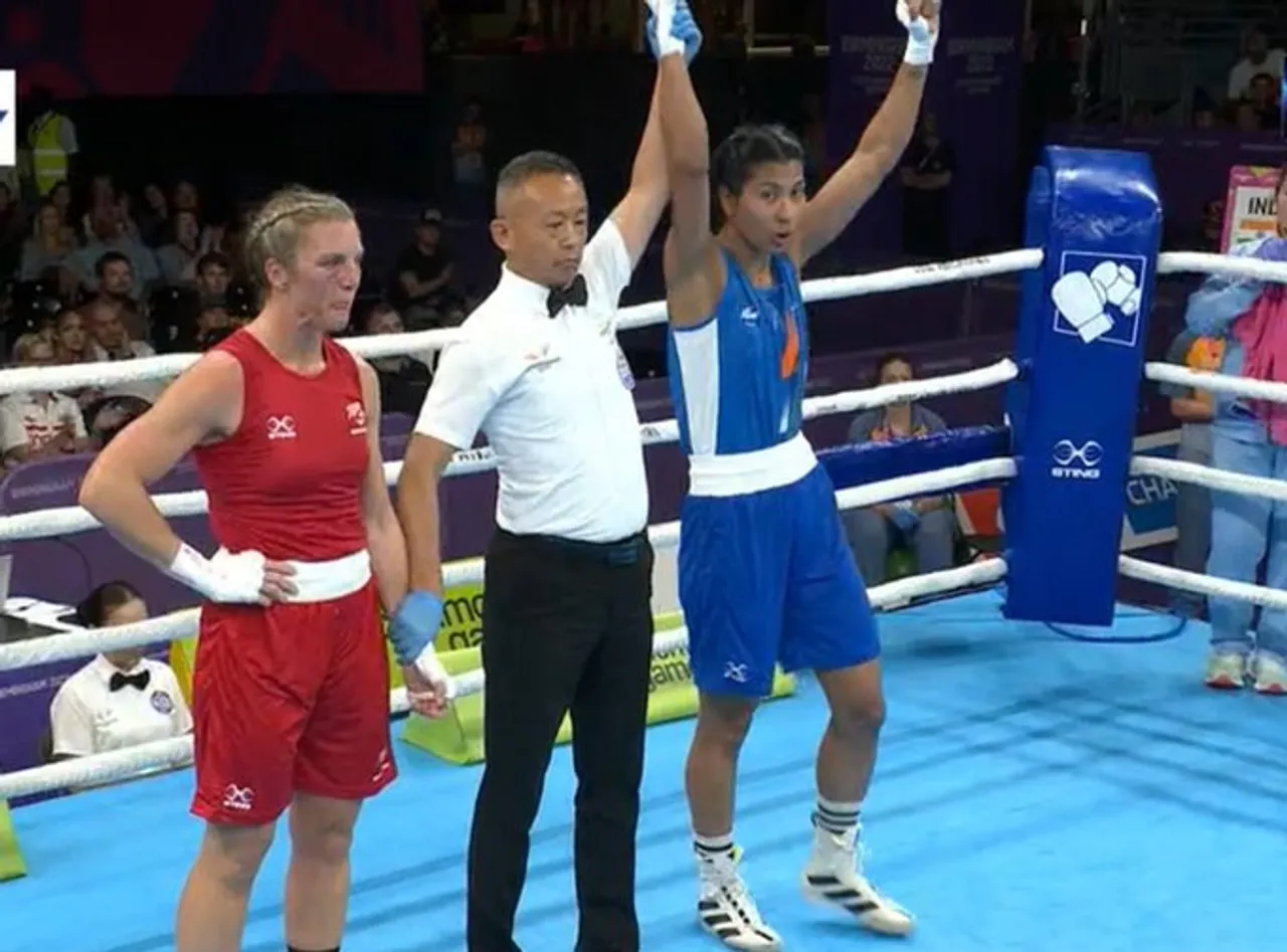 CWG 2022: Ace Pugilist Lovlina Borgohain Cruises into Quarter Finals
