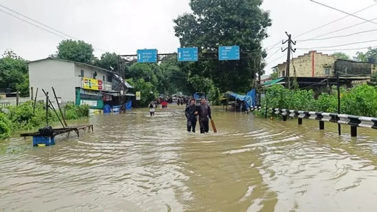 Flood-Like Situation In Several Districts Of Gujarat Amid Heavy Rainfall