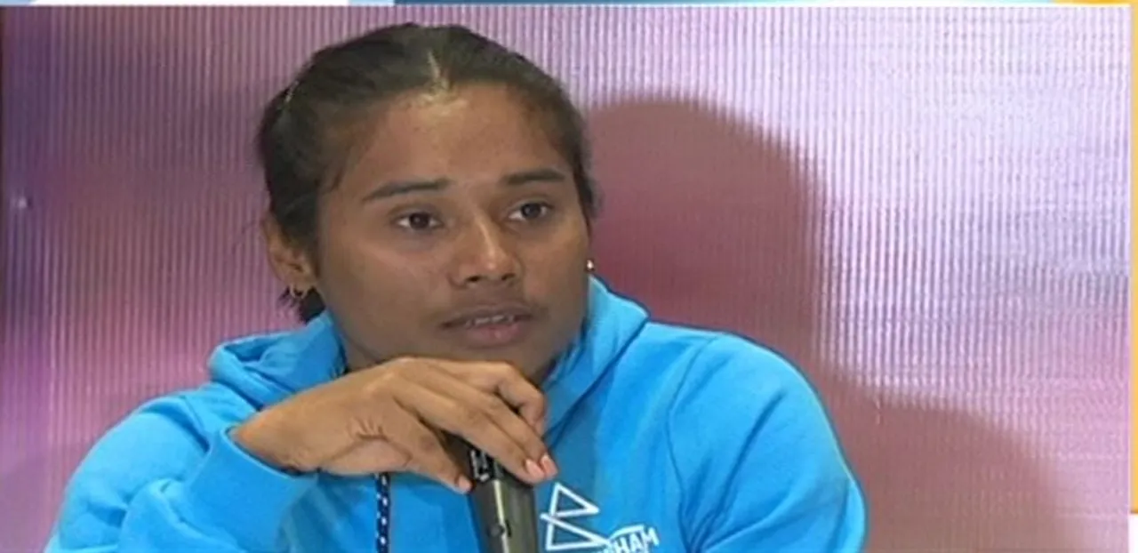 Satisfied With my Performance at CWG: Hima Das
