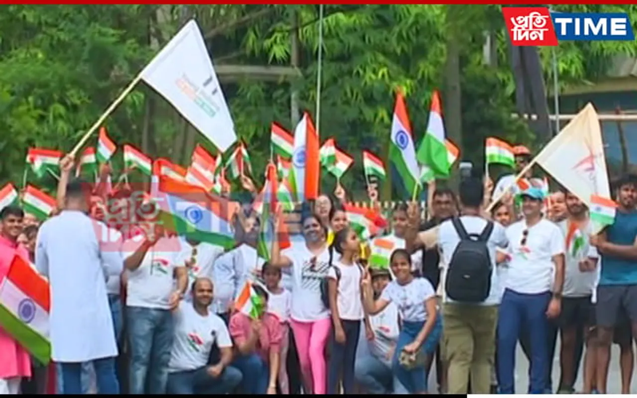 Guwahati: ‘The Grand Indian Freedom Parade’ Organised at War Memorial