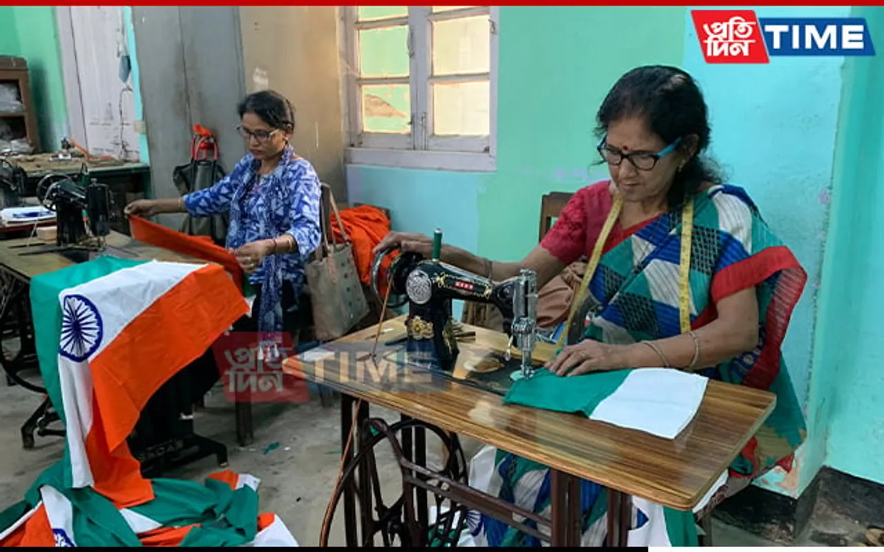 ‘Har Ghar Tiranga Campaign’: AKVIB Prepares 50,000 National Flags