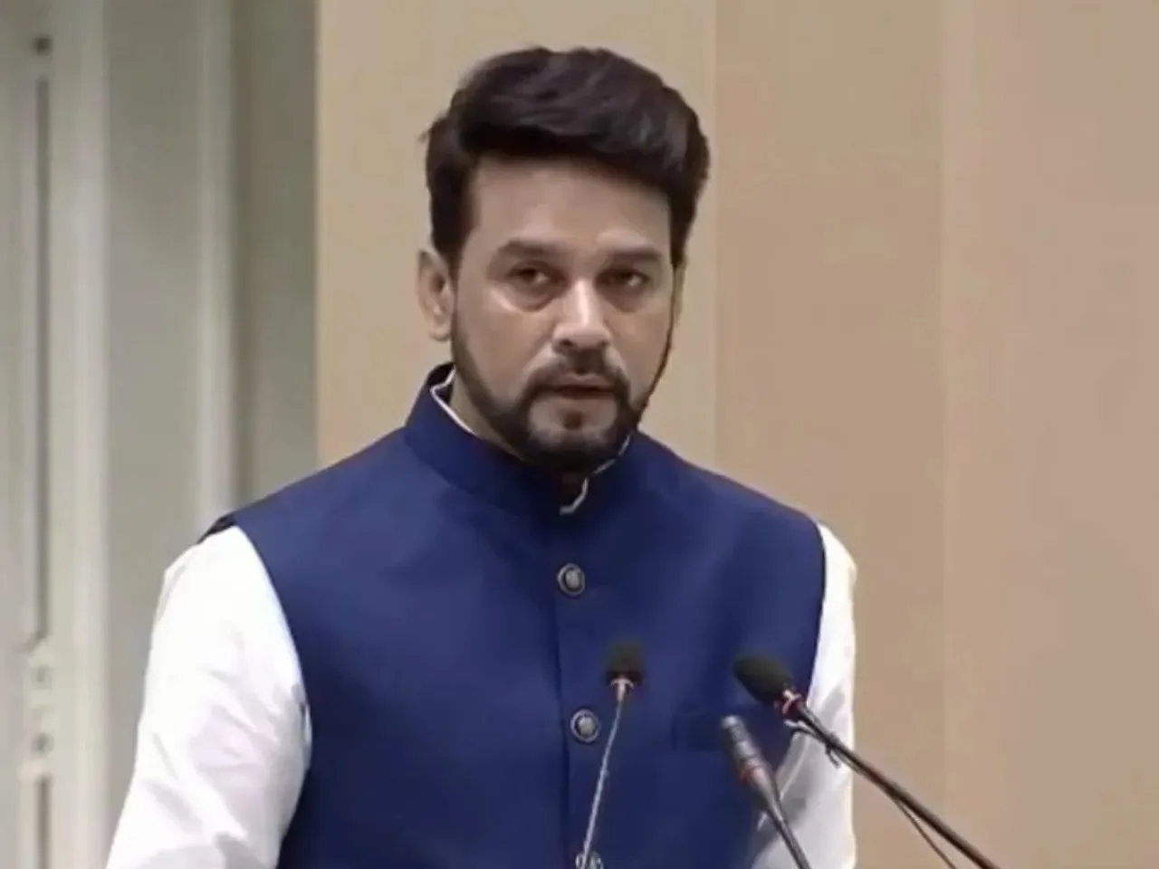 Media Should Redefine as a trusted source of news, information: Anurag Thakur