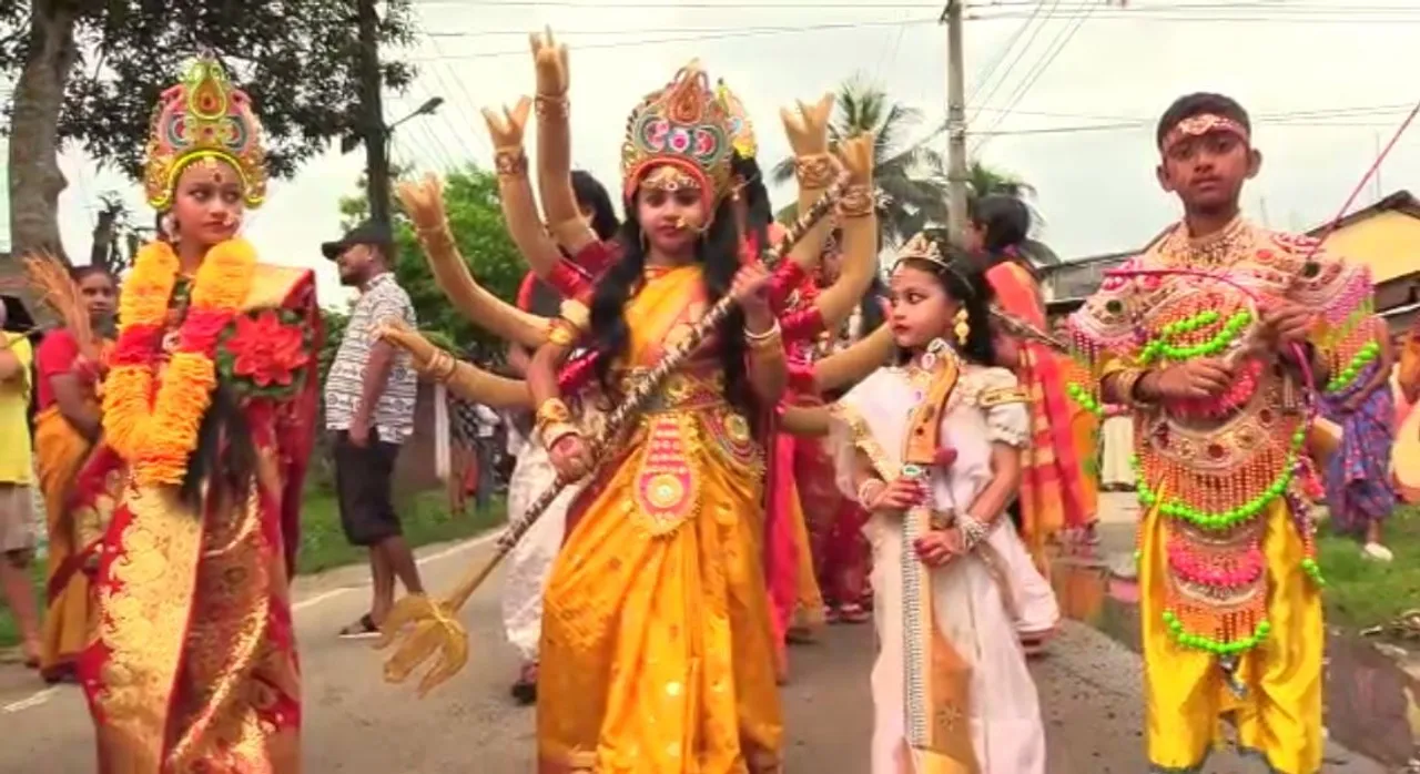 Subho Mahalaya: Devotees Prepare To Welcome Maa Durga From Today