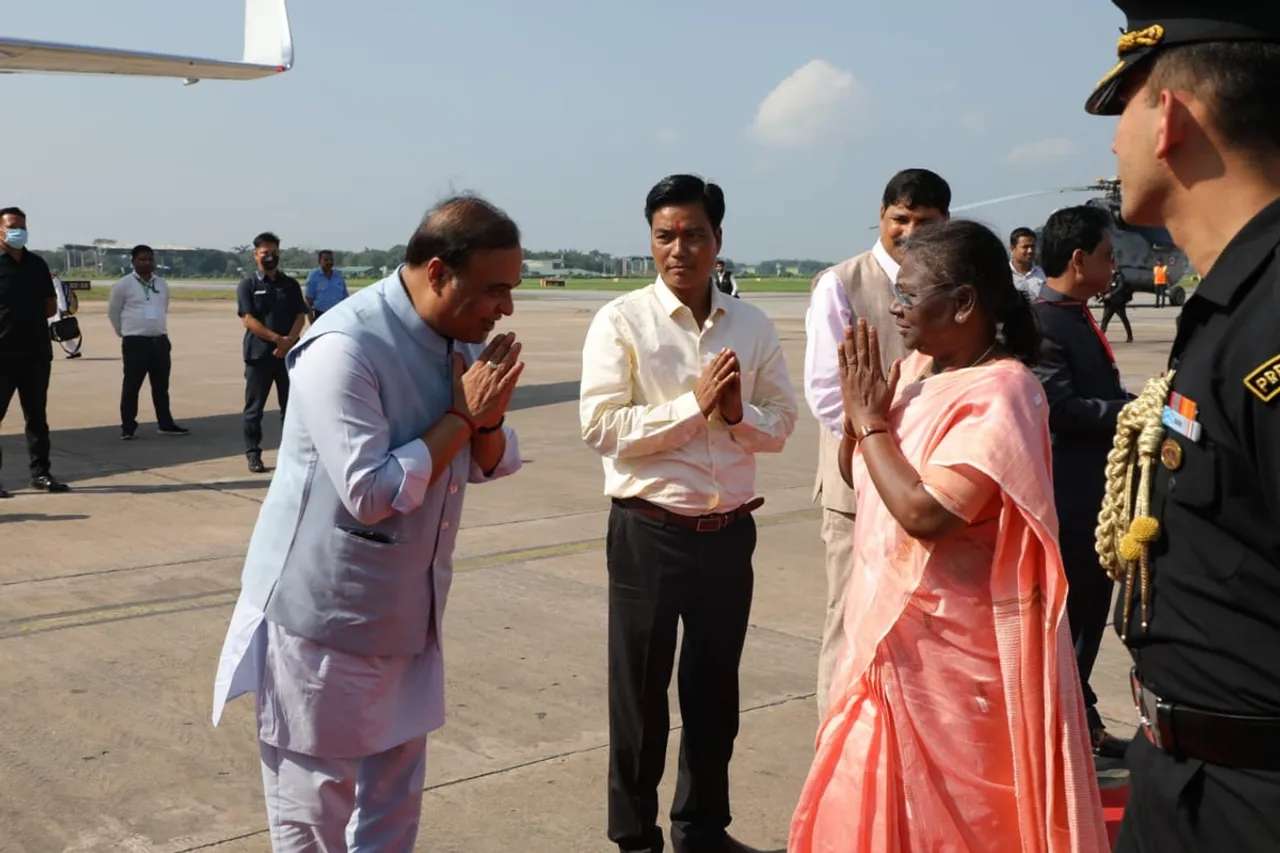 Touched at Being Called Daughter of Assam: Droupadi Murmu