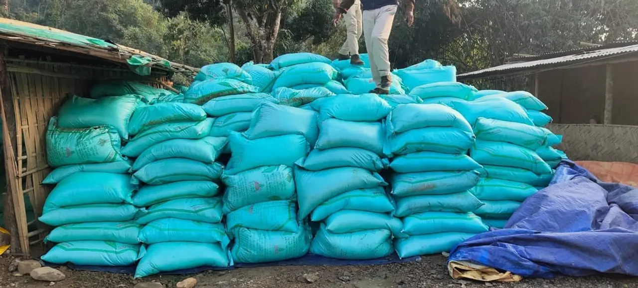 Assam Police Seizes 340 Bags Of Urea Fertilizer In Hailakandi
