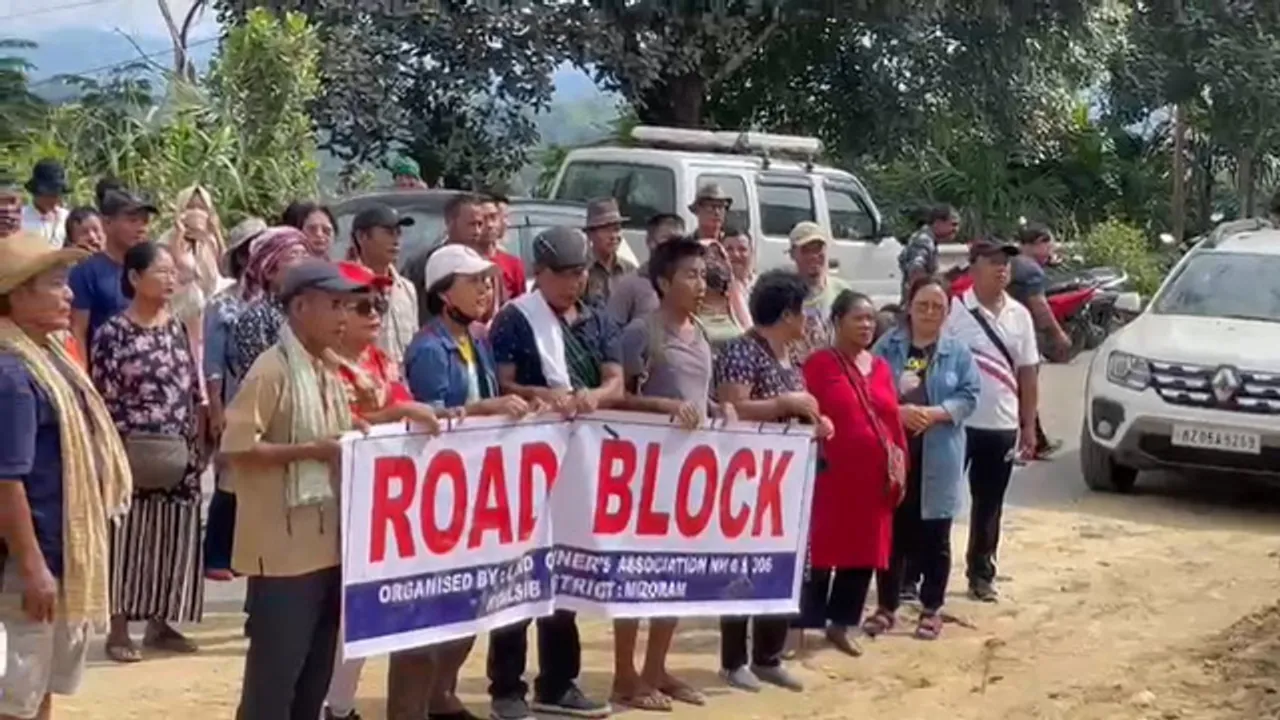 Protesting Landowners Call Off Road Blockade in Mizoram	