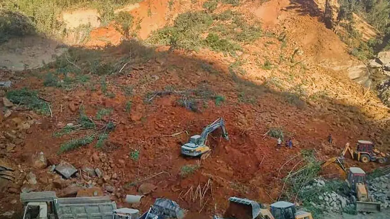 Mizo Stone Quarry Collapse: 8 Bodies Recovered, 12 Still Feared Trapped