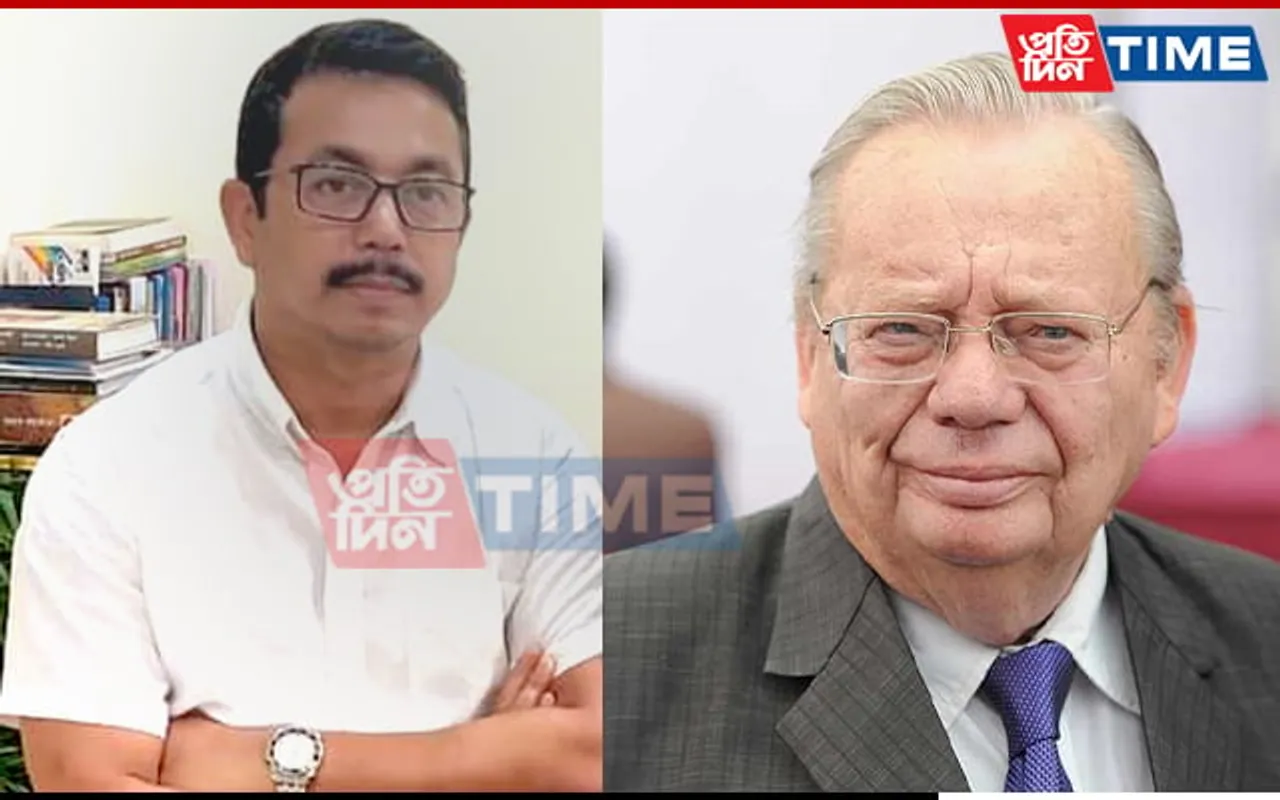 Ruskin Bond Launches Guwahati Journo Manoj Goswami's Book