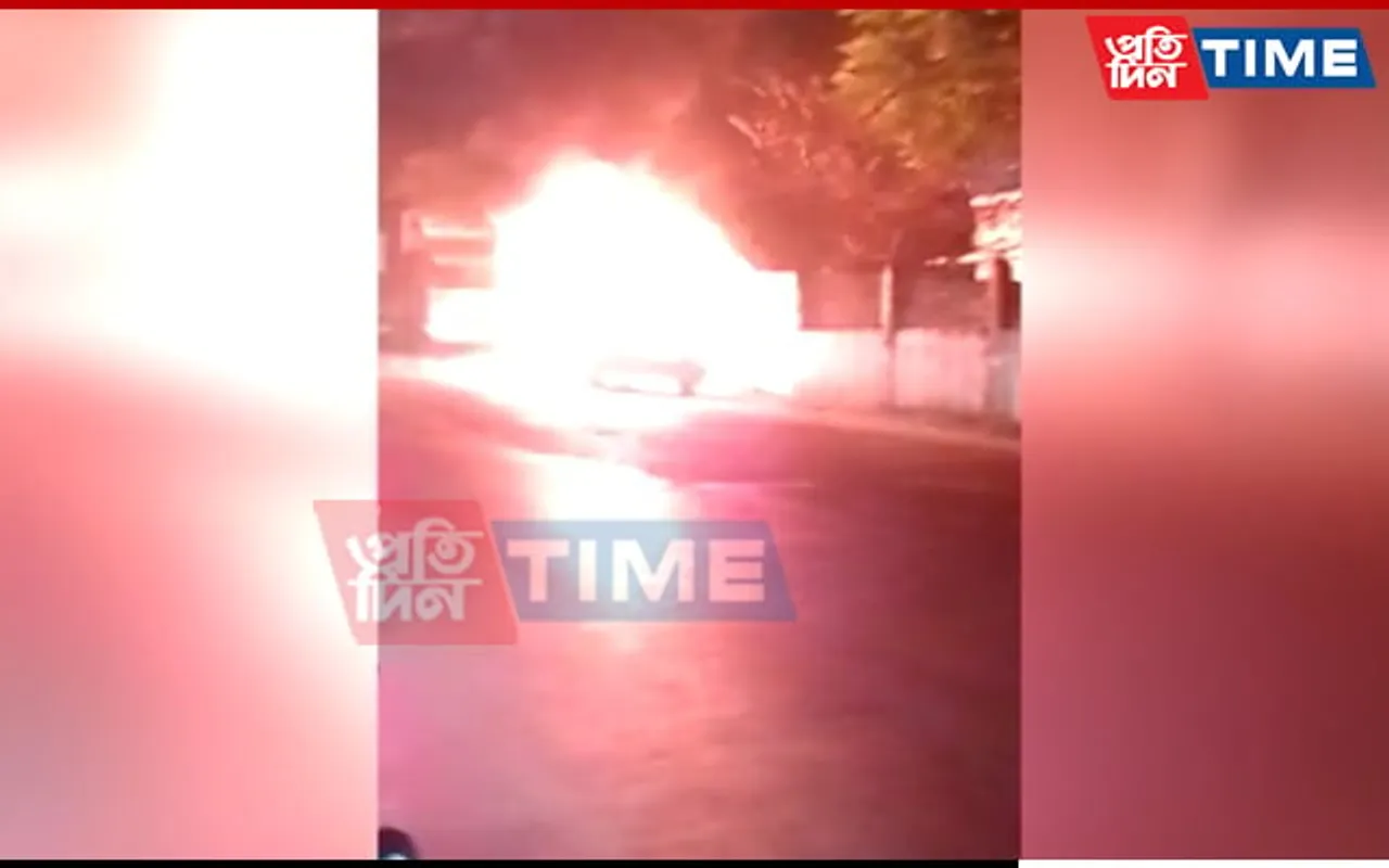 BREAKING: Assam Forest Officials' Campsite Set On Fire