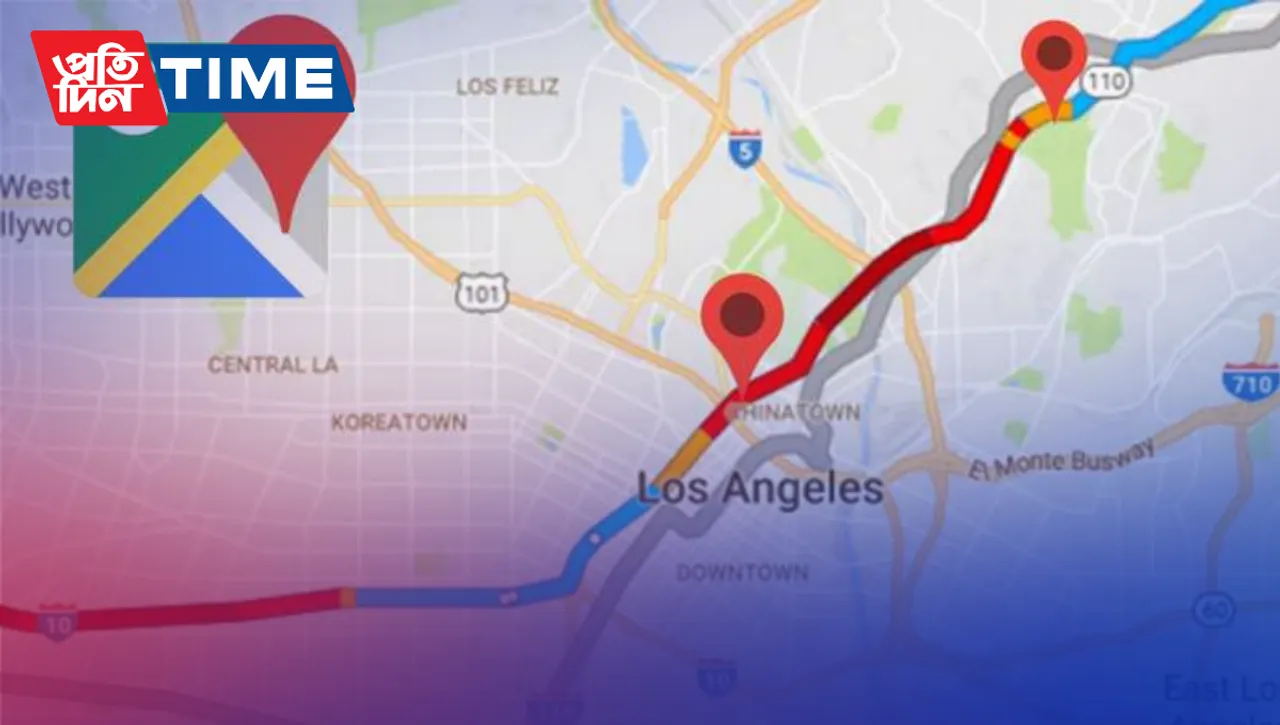 How do Google Maps detect traffic correctly and suggest the best routes to a destination?