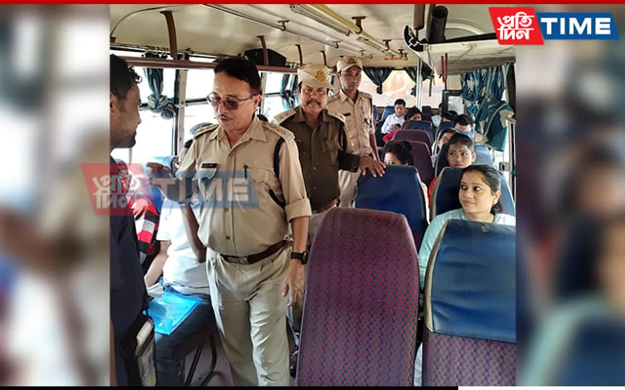 Guwahati: Enforcement Officials Conduct Operation Against City Buses