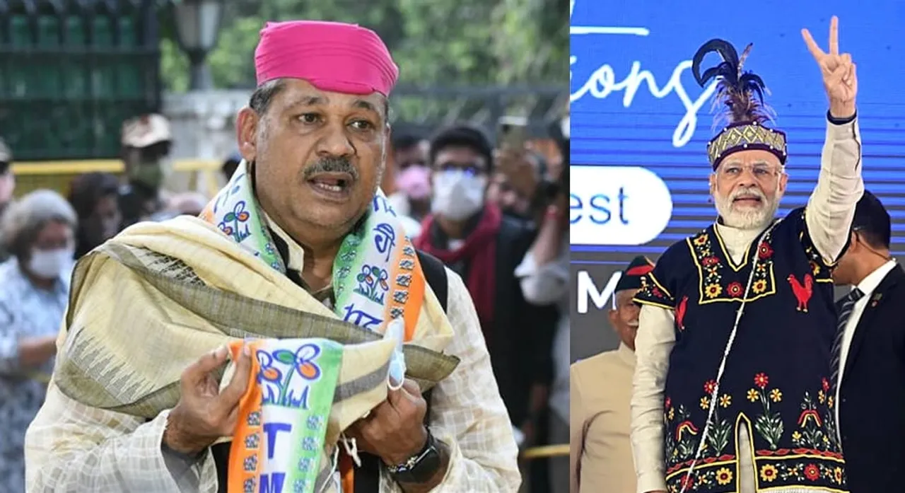 PM Modi's Attire: Assam CM Lambasts Kirti Azad For Insulting Culture Of Meghalaya