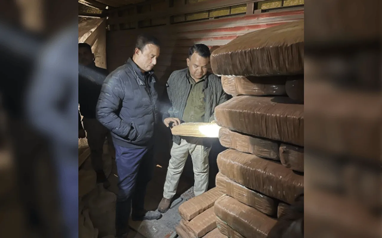Guwahati: Massive Cannabis Lot Seized, 1 Held