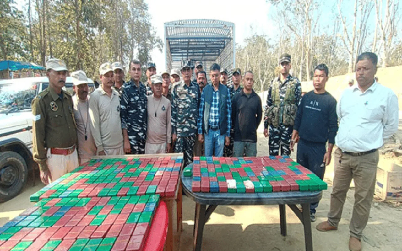 Assam: Heroin Worth 16 Cr Seized, 2 Held In Karbi Anglong