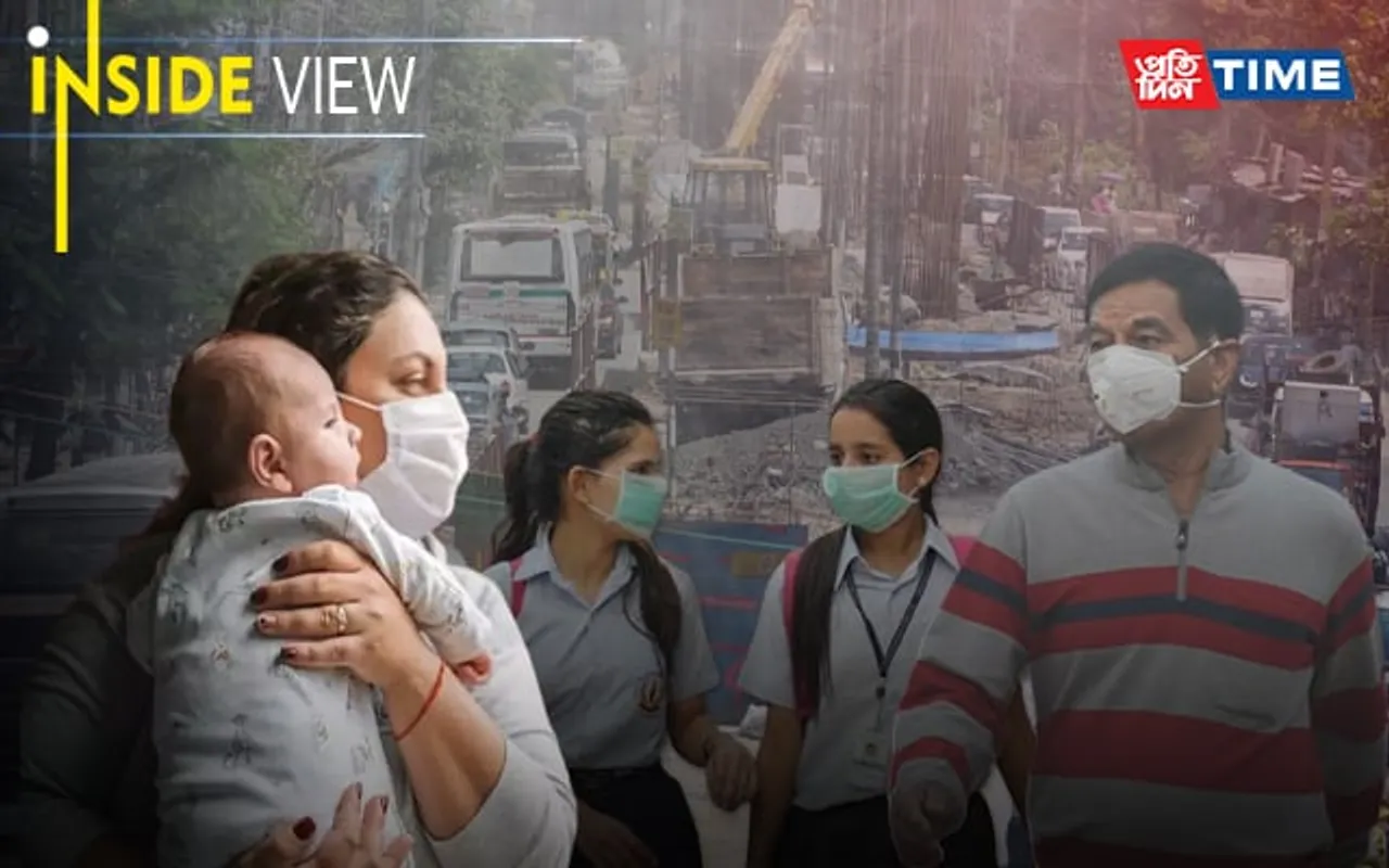 Ongoing Construction Works in Guwahati- a Major Contributor to Pollution!