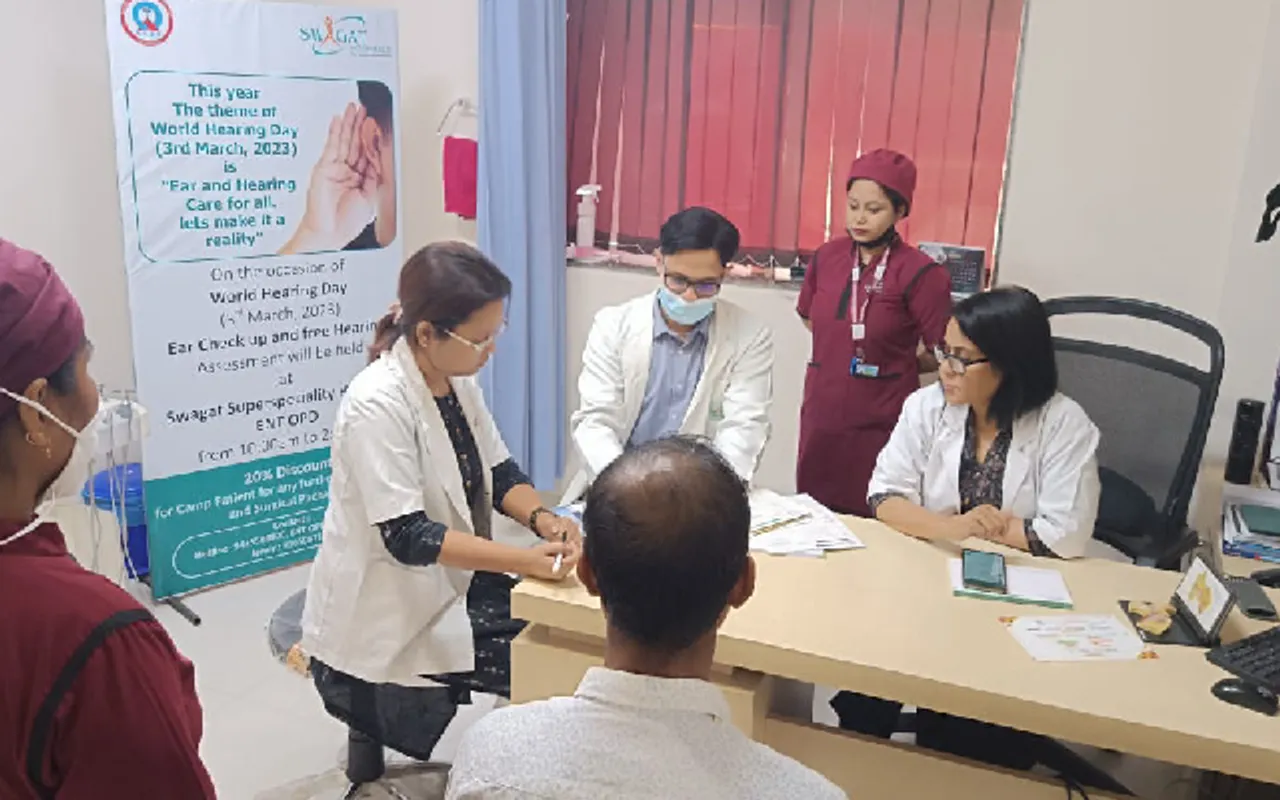 Swagat Hospital Organizes Free Ear Check and Hearing Screening Camp