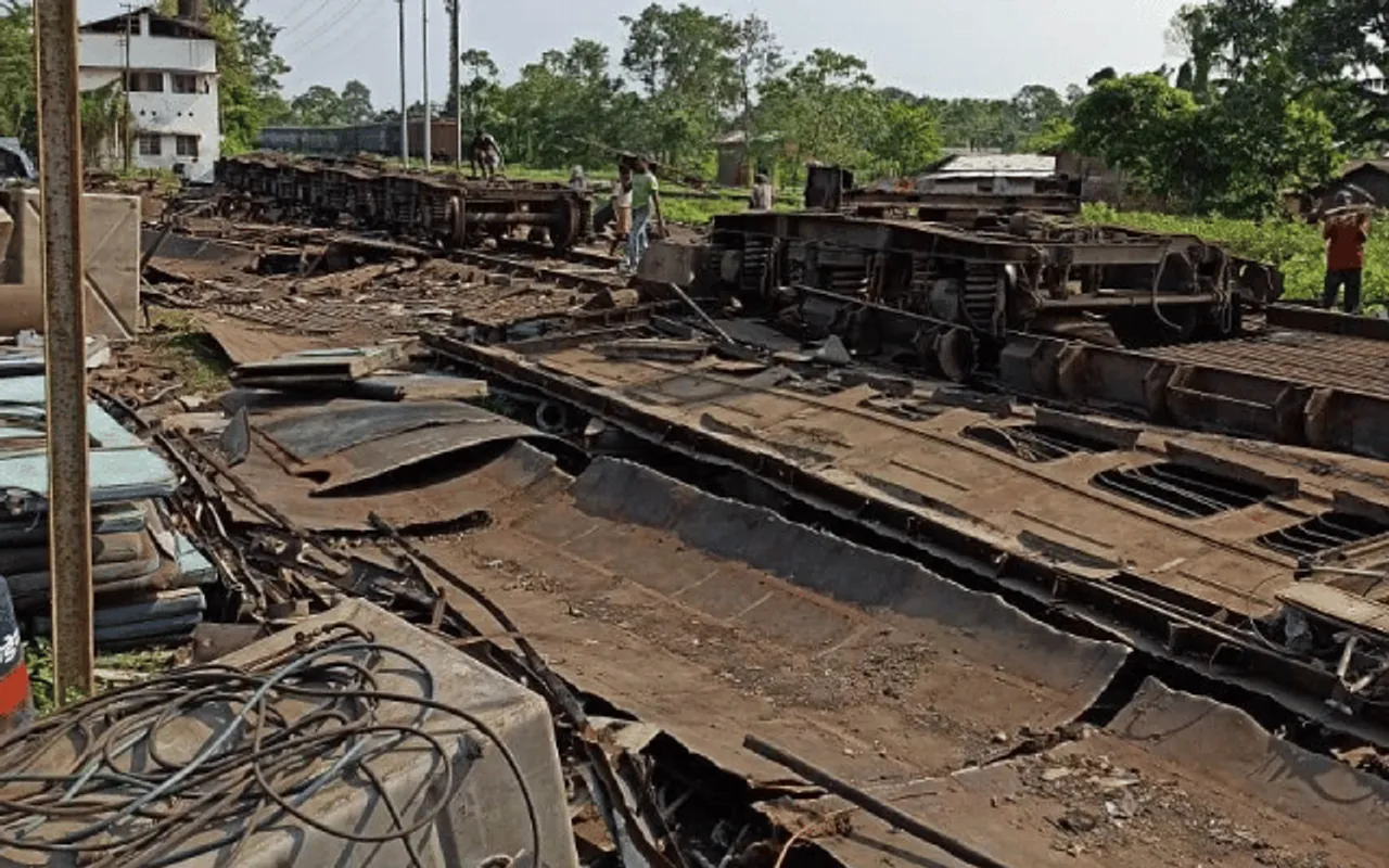 NF Railway Registers Highest Scrap Sale In Last 15 Years