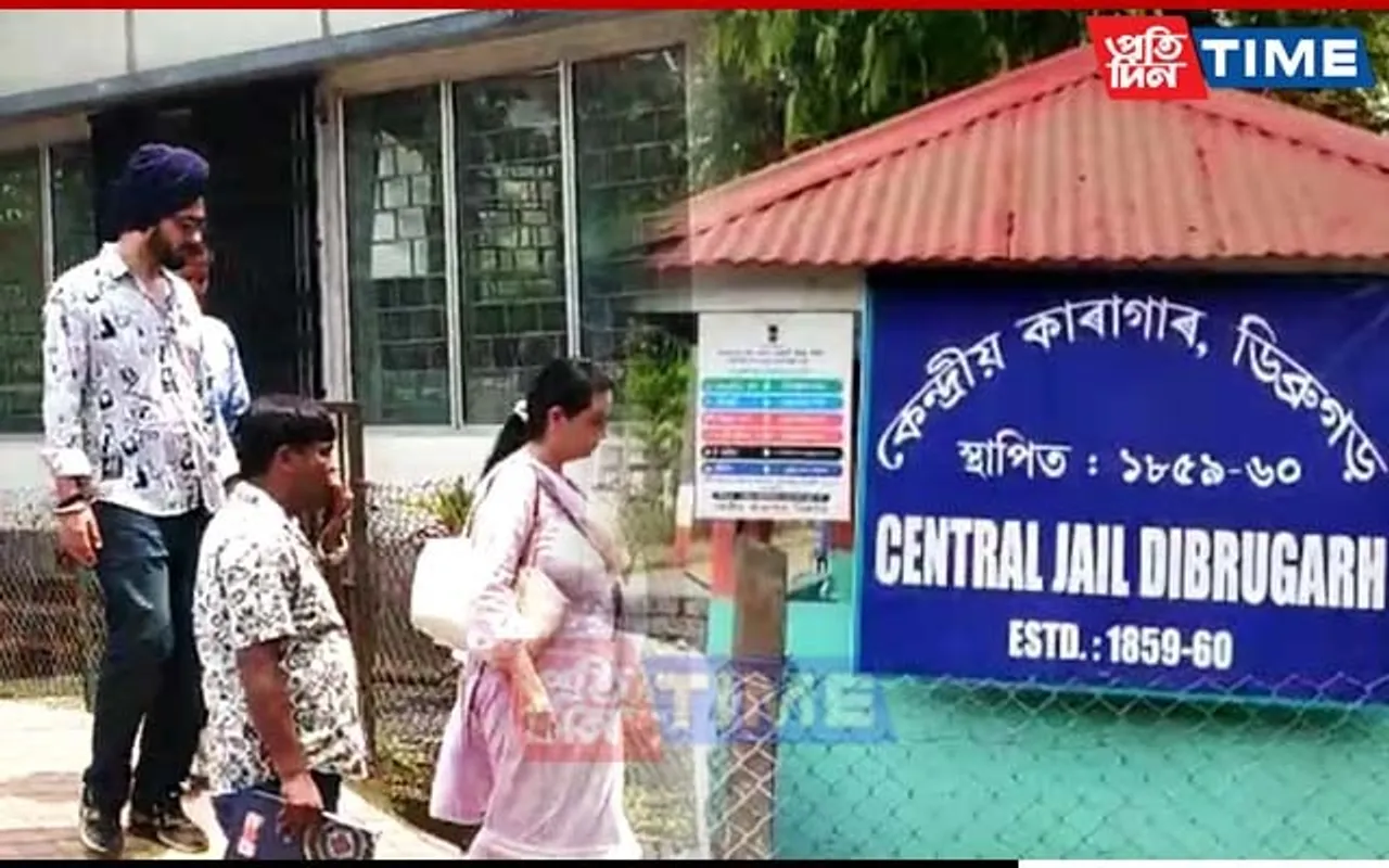 Family Members of Arrested Khalistani Leader Arrive at Dibrugarh Central Jail