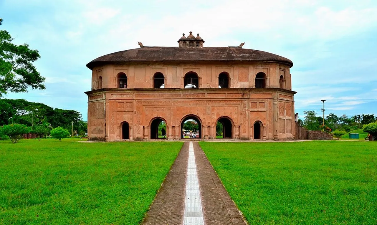 Assam CM Shares Glimpse Into Rang Ghar Beautification Project