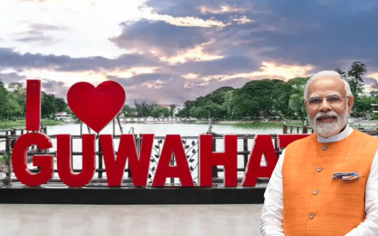 PM Modi To Arrive In Guwahati Today