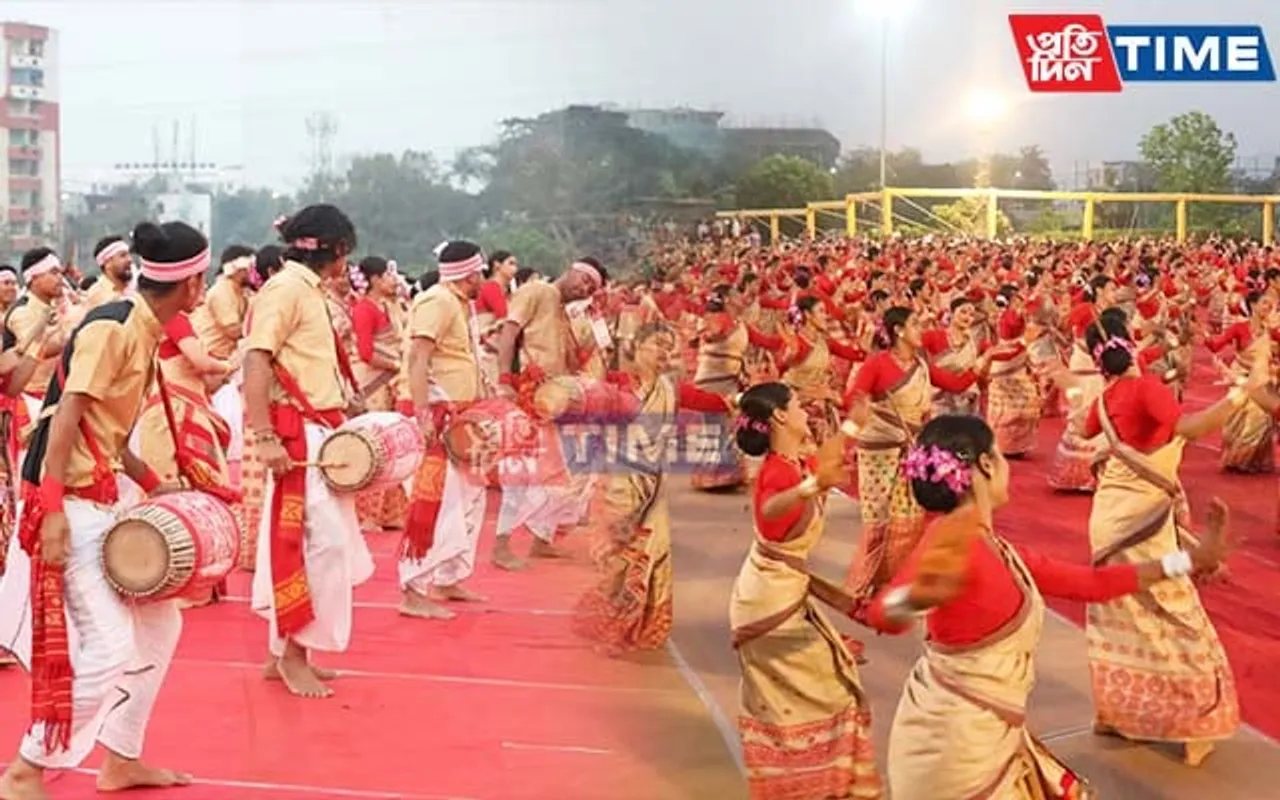 Assam All Set For World Record With Largest Bihu Performance